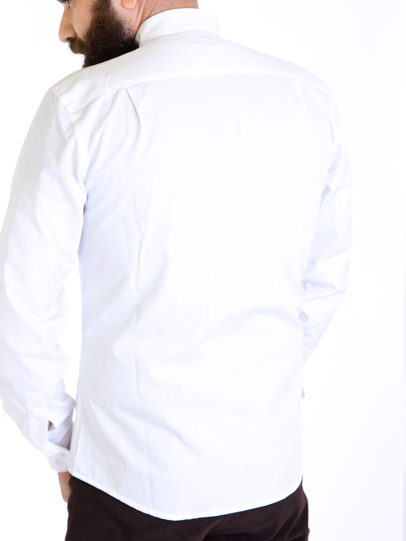 Camicia sarda con pieghe piccole - immagine 3