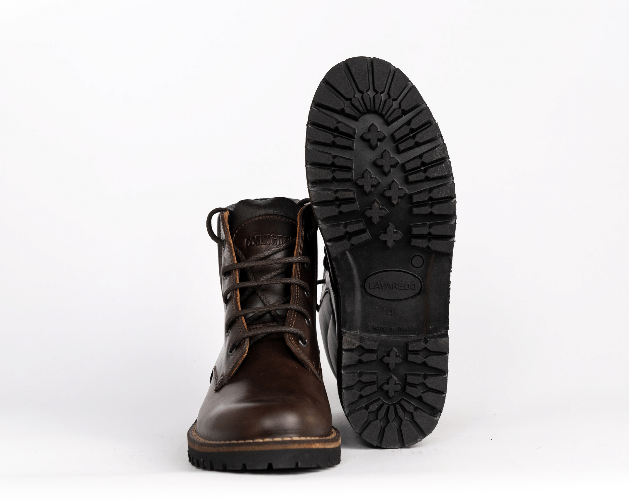 Cosingius modello Conc 'e moru in pelle foderata - immagine 2