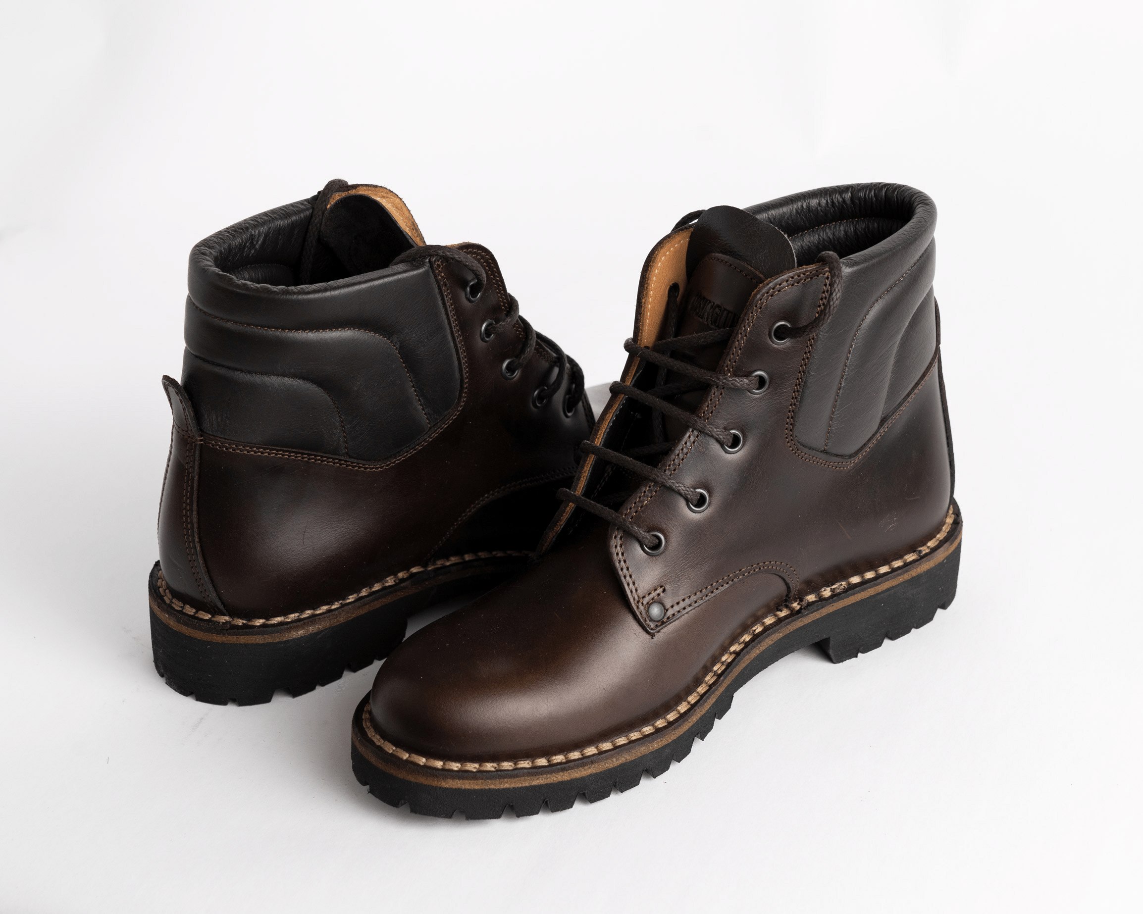 Cosingius modello Conc 'e moru in pelle foderata - immagine 3