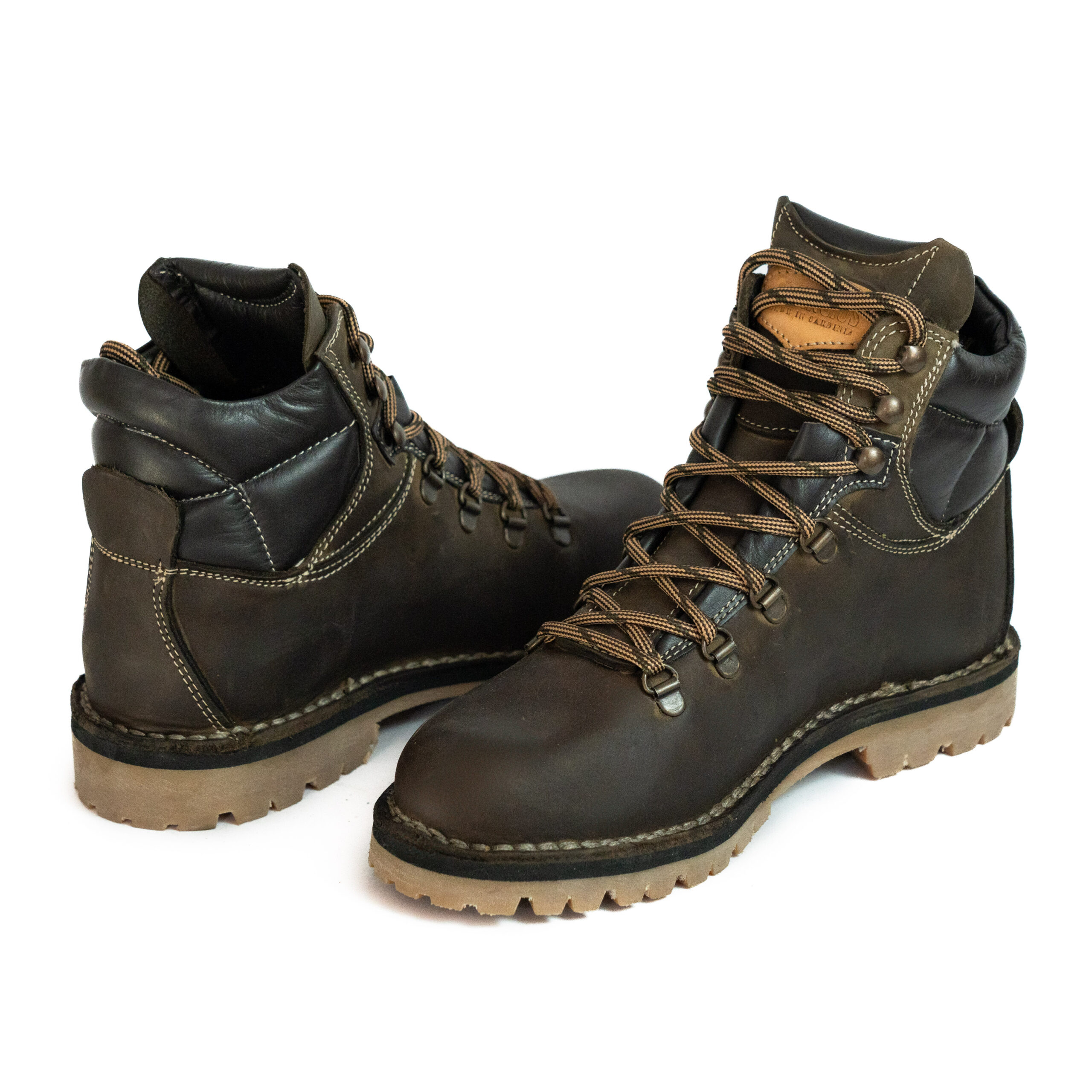 trekking marrone suola miele