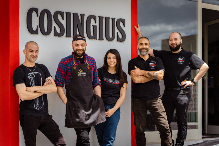 Piacere, siamo la squadra Cosingius.