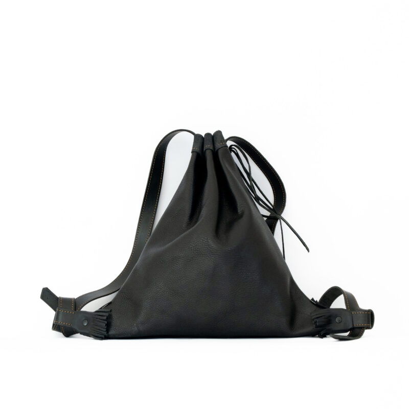 Zaino sardo taschedda tradizionale nero