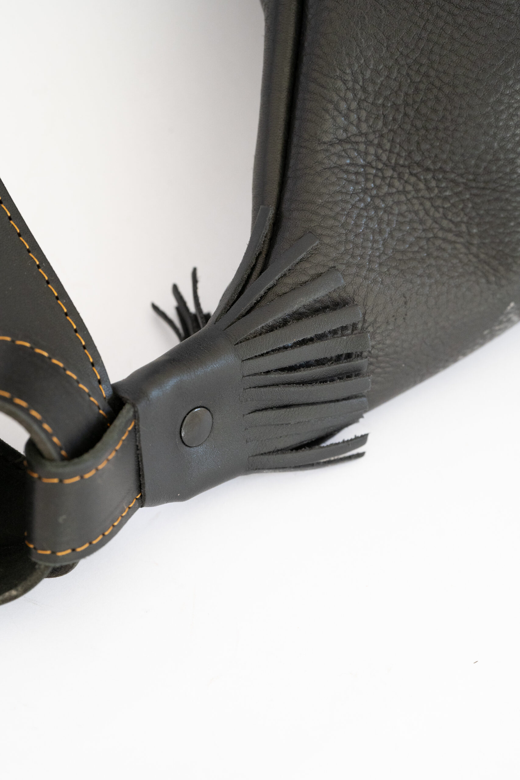 Zaino sardo taschedda tradizionale nero - immagine 3